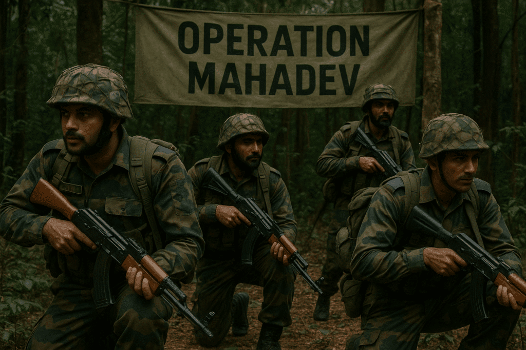 Operation Mahadev: A Rapid Joint Indo Counter Terror Operation In Jammu & Kashmir 1