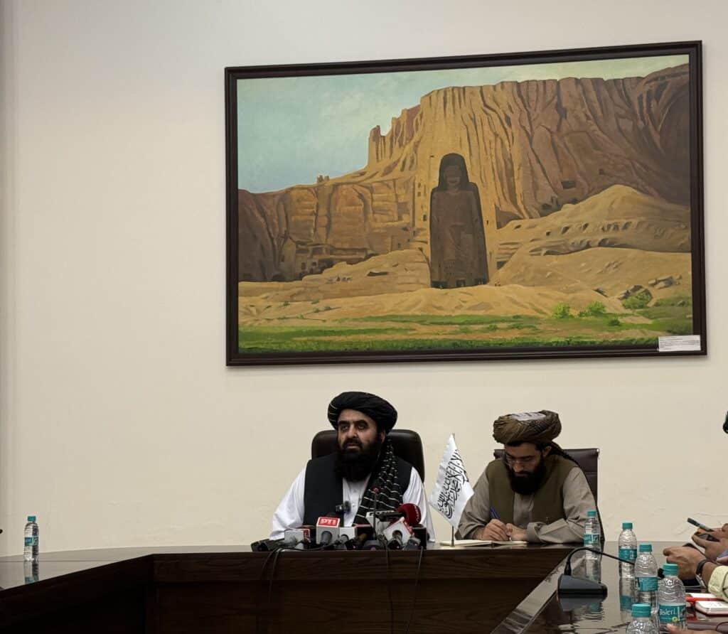 Taliban Press Conference in Delhi Sparks Outrage: India’s Backlash Forces Inclusion of Women Journalists 1 Taliban ministers press conference in India