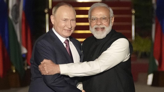 Putin Praises Modi: Powerful Insights into India-Russia Ties 1 Putin praises PM Modi during India-Russia talks.