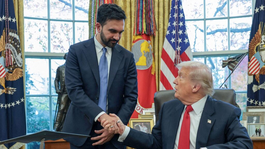 Stunning Trump-Mamdani White House Meeting: Fierce Rivals Unite in Unexpected Oval Office Breakthrough 3 Trump meets Mamdani at the White House