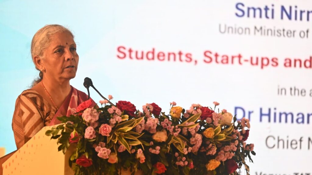 Breakthrough Moment: Nirmala Sitharaman Ignites Assam's Entrepreneurial Revolution 1 Nirmala Sitharaman at Assam event