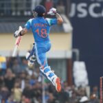Home 17 Virat Kohli celebrates his unbeaten 135 in Ranchi ODI