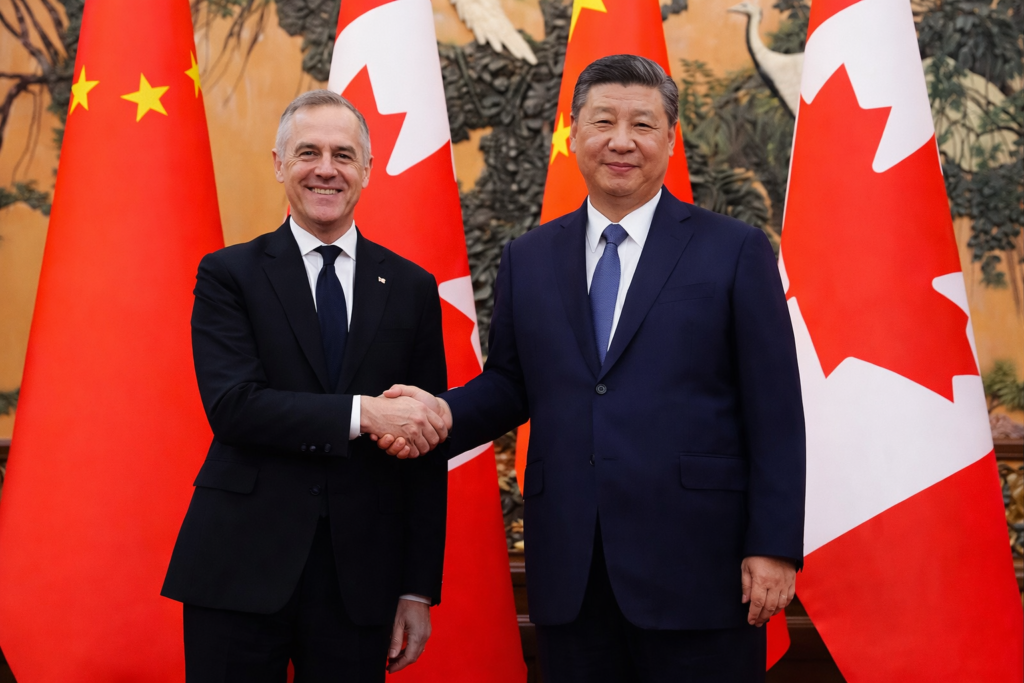 Canada and China Agree Trade Reset During Carney’s Beijing Visit 1 Canada Prime Minister Carney meets China leadership in Beijing