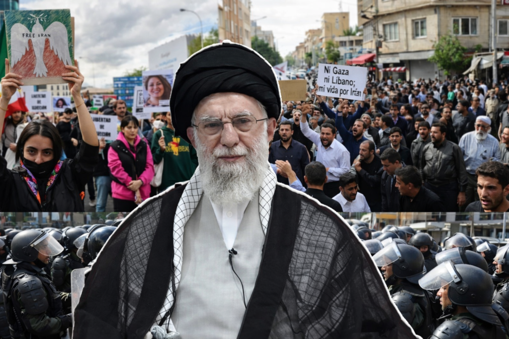 Iran Protests Escalate as Khamenei Tells Trump to Focus on U.S. Problems 4 Iran protests as Supreme Leader Khamenei faces unrest and nationwide internet shutdown