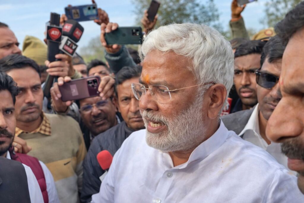 BJP MLA Stops Cabinet Minister Swatantra Dev Singh’s Convoy in Mahoba Over Roads and Water Crisis 1 Brijbhushan Rajput stops Swatantra Dev Singh’s convoy