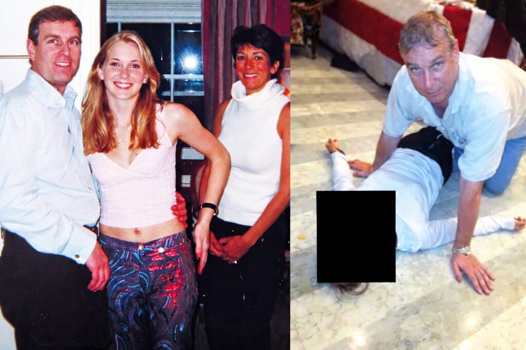 Prince Andrew Arrested in Epstein Files Probe Over Alleged Misconduct in Public Office 1 Andrew seen in Epstein files photo
