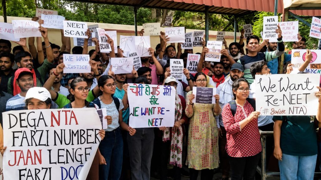 NEET Scam 2026: Bihar Solver Gang Busted, RJD Leader Held, Exam Leak Probe Deepens 2 NEET scam 2026 latest news