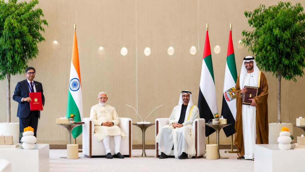 India-UAE Ties Enter New Era as Modi Secures Defence Pact and $5 Billion Commitment 1 UAE President meets PM Modi in Abu Dhabi