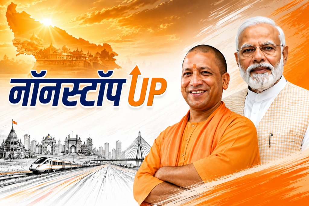 Nonstop UP: Powerful Digital Campaign Brings Governance Data and Bulldozer Politics Into Uttar Pradesh Election Battle 1 Nonstop UP website and Bulldozer Game ahead of UP elections