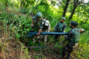 Home 1 Rocket launcher disposal operation in Delhi
