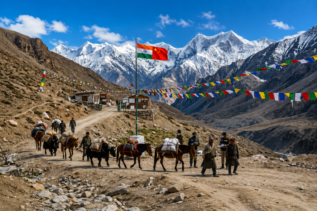 India-China Border Trade Reopens Through Shipki-La After 7 Years 1 India-China border trade at Shipki-La